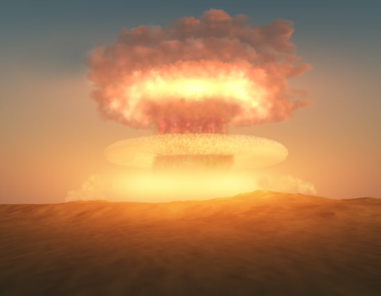 Nuclear explosion